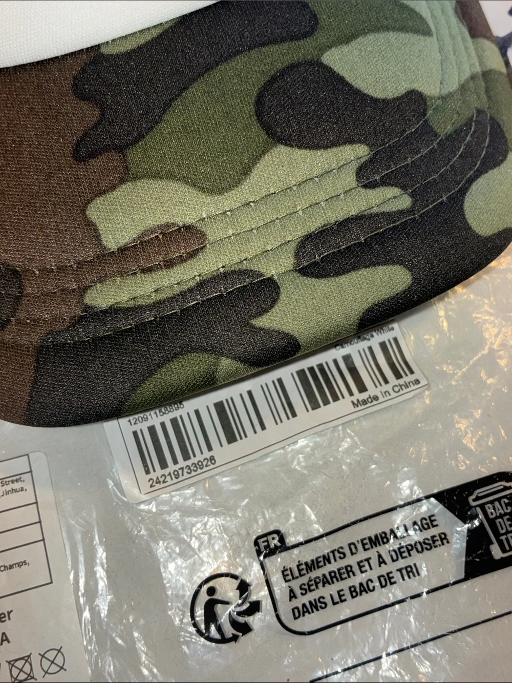I Like It Dirty Camo Trucker Hat Unisex